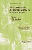 Recent Advances in Geomathematics - An International Symposium (eBook, PDF)