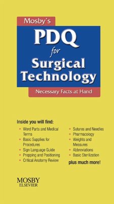 Mosby's PDQ for Surgical Technology (eBook, ePUB) - Hueske, Robin