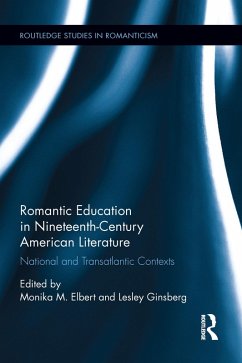 Cover Romantic Education in Nineteenth-Century American Literature (eBook, PDF)
