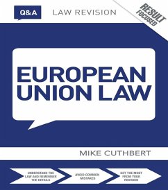 Q&A European Union Law (eBook, PDF) - Cuthbert, Michael