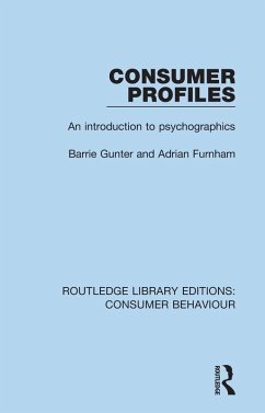 Consumer Profiles (RLE Consumer Behaviour) (eBook, ePUB) - Gunter, Barrie; Furnham, Adrian
