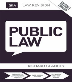 Q&A Public Law (eBook, ePUB) - Glancey, Richard