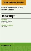 Hematology, An Issue of Critical Care Nursing Clinics (eBook, ePUB)