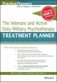 Cover The Veterans and Active Duty Military Psychotherapy Treatment Planner, with DSM-5 Updates (eBook, PDF)