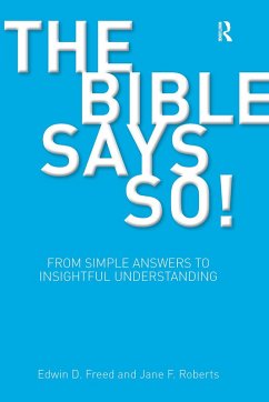 The Bible Says So! (eBook, PDF) - Freed, Edwin D.; Roberts, Jane F.