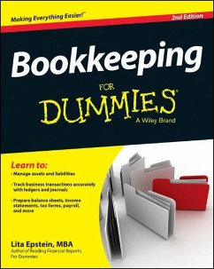 Bookkeeping For Dummies (eBook, ePUB) - Epstein, Lita