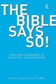 The Bible Says So! (eBook, ePUB)