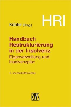 HRI - Handbuch Restrukturierung in der Insolvenz (eBook, ePUB) - Wächter, Gerhard H.