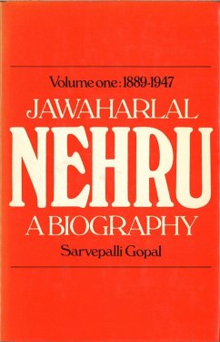 Jawaharlal Nehru;a Biography Volume 1 1889-1947 (eBook, ePUB) - Gopal, Sarvepalli