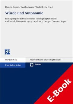 Würde und Autonomie (eBook, PDF)