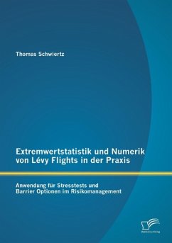Extremwertstatistik und Numerik von Lévy Flights in der Praxis: Anwendung für Stresstests und Barrier Optionen im Risikomanagement - Schwiertz, Thomas