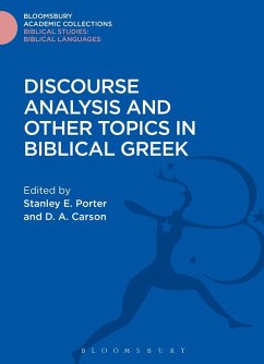 Discourse Analysis and Other Topics in Biblical Greek (eBook, PDF)