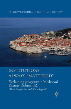 Institutions Always 'Mattered' (eBook, PDF)