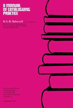 Cover A Manual of Cataloguing Practice (eBook, PDF)