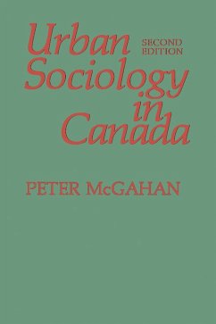 Urban Sociology in Canada (eBook, PDF) - McGahan, Peter
