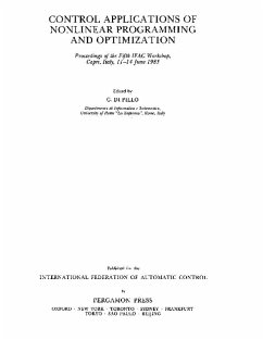 Control Applications of Nonlinear Programming and Optimization (eBook, PDF)