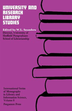 Cover University and Research Library Studies (eBook, PDF)