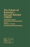 The Future of Business-Annual Review 1980/81 (eBook, PDF)