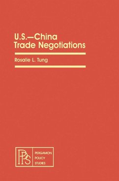 U.S.-China Trade Negotiations (eBook, PDF) - Tung, Rosalie L.