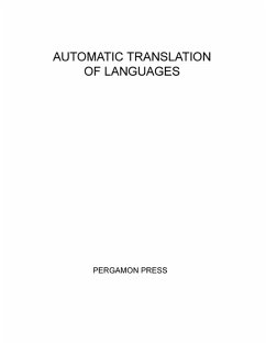 Automatic Translation of Languages (eBook, PDF) - Ghizzetti, Aldo