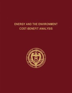 Cover Energy and the Environment Cost-Benefit Analysis (eBook, PDF)