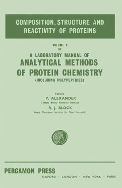 The Composition, Structure and Reactivity of Proteins (eBook, PDF)