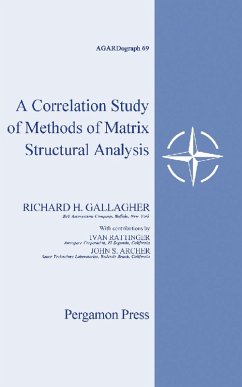 A Correlation Study of Methods of Matrix Structural Analysis (eBook, PDF) - Gallagher, Richard H.