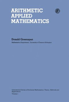 Arithmetic Applied Mathematics (eBook, PDF) - Greenspan, Donald