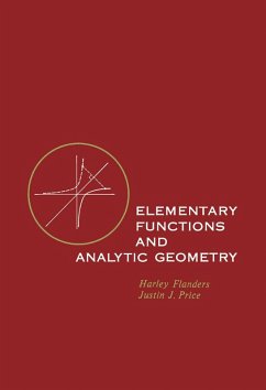 Elementary Functions and Analytic Geometry (eBook, PDF) - Flanders, Harley