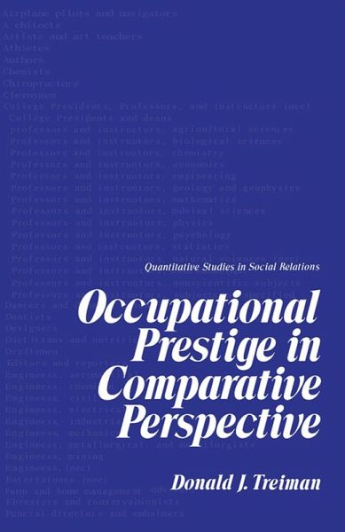 Occupational Prestige in Comparative Perspective (eBook, PDF)