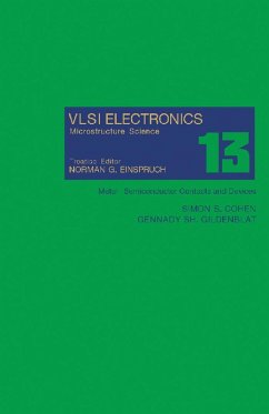 Cover Metal - Semiconductor Contacts and Devices (eBook, PDF)