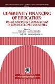 Community Financing of Education (eBook, PDF)