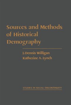 Cover Sources and Methods of Historical Demography (eBook, PDF)