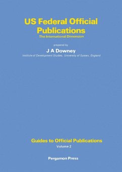 Cover US Federal Official Publications (eBook, PDF)