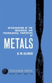 Determination of the Mechanical and Technological Properties of Metals (eBook, PDF)