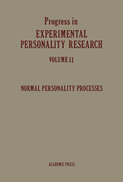 Normal Personality Processes (eBook, PDF)