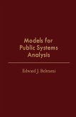 Models for Public Systems Analysis (eBook, PDF)