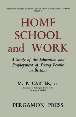 Home, School and Work (eBook, PDF) - Carter, M. P.