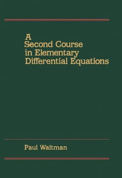 Cover A Second Course in Elementary Differential Equations (eBook, PDF)