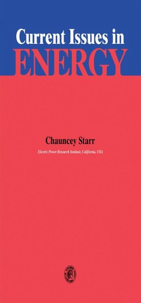 Current Issues in Energy (eBook, PDF)