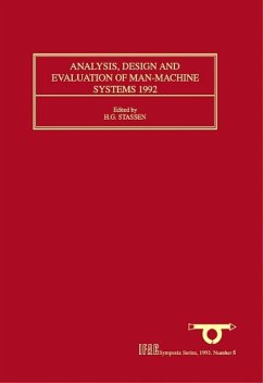 Analysis, Design and Evaluation of Man-Machine Systems 1992 (eBook, PDF) - Stassen, H. G.