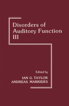 Disorders of Auditory Function (eBook, PDF)