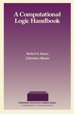 A Computational Logic Handbook (eBook, PDF) - Boyer, Robert S.; Moore, J Strother