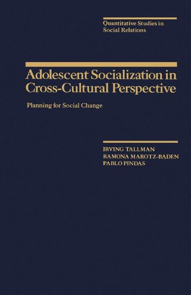 Adolescent Socialization in Cross-Cultural Perspective (eBook, PDF) Adolescent Socialization in Cross-Cultural Perspective (eBook, PDF)