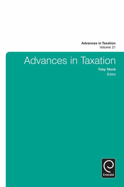 Advances in Taxation (eBook, ePUB) Advances in Taxation (eBook, ePUB)