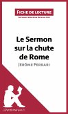 Le Sermon sur la chute de Rome de Jérôme Ferrari (Fiche de lecture) (eBook, ePUB)