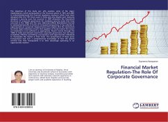 Financial Market Regulation-The Role Of Corporate Governance