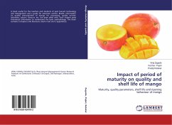 Impact of period of maturity on quality and shelf life of mango