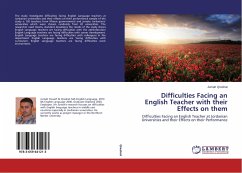 Difficulties Facing an English Teacher with their Effects on them