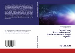 Growth and Characterization of Nonlinear Optical Single Crystals - Pandurangan, Koteeswari;Sagadevan, Suresh